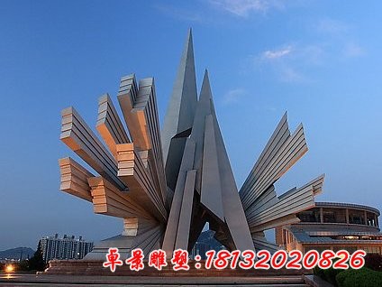 不锈钢创意雕塑，不锈钢广场雕塑