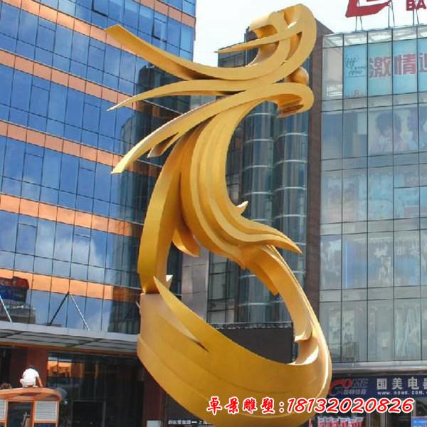 不锈钢凤凰雕塑