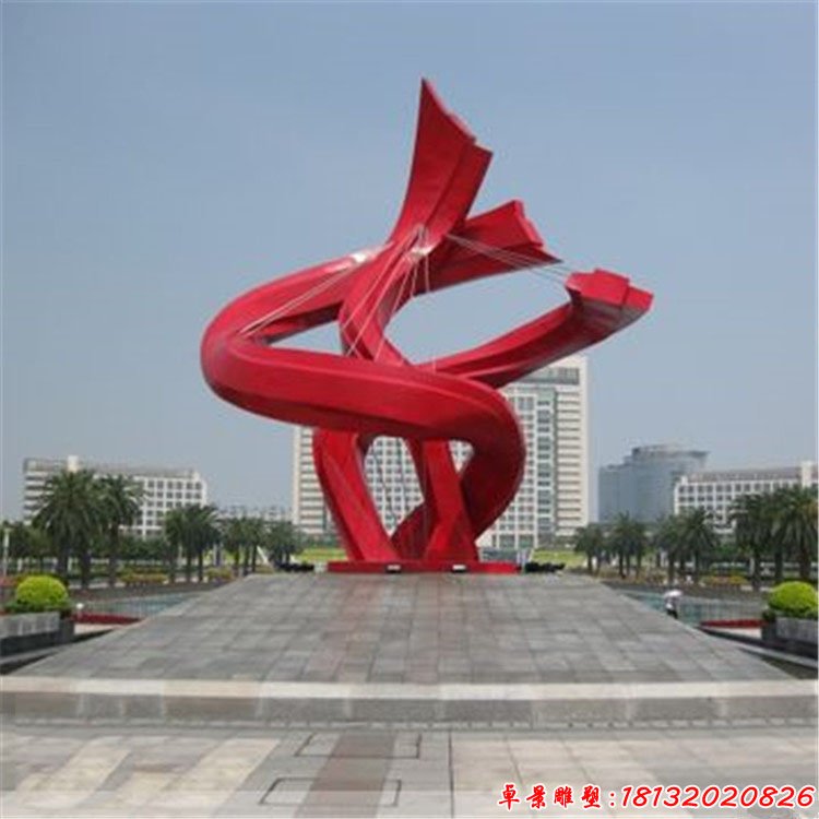 不锈钢团结雕塑，城市不锈钢雕塑