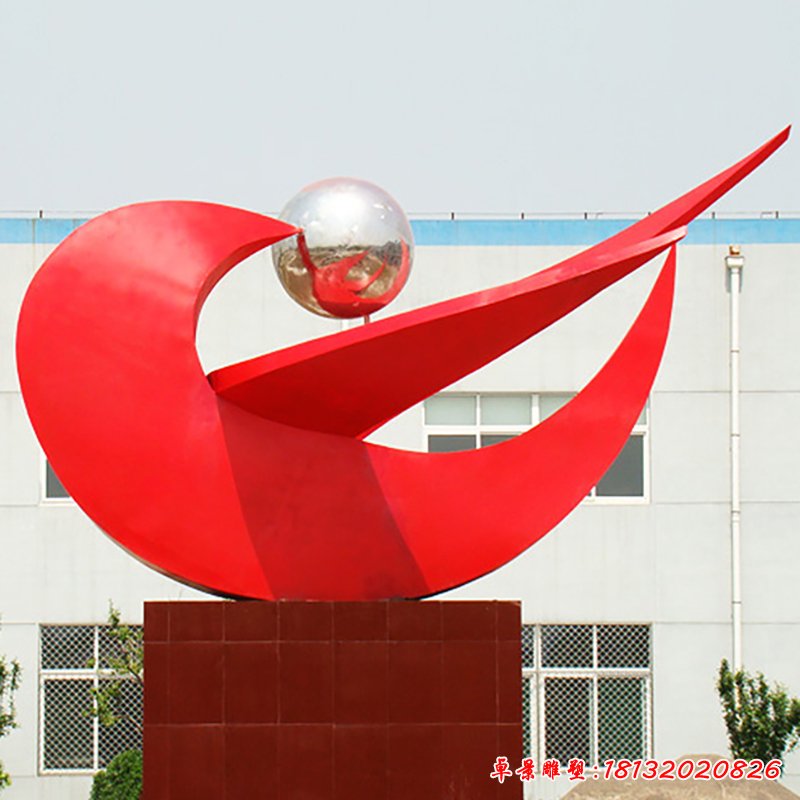 不锈钢海之星   校园景观雕塑