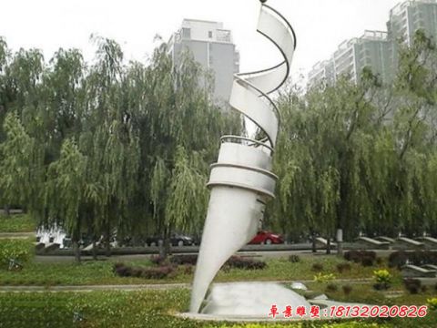 公园抽象钢笔