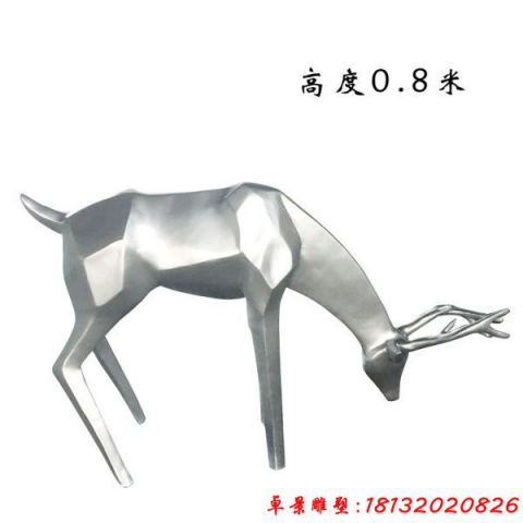 几何低头鹿