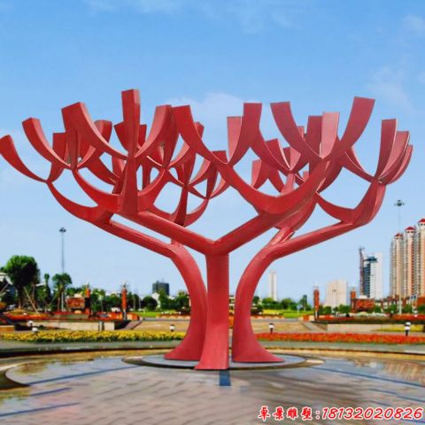 抽象大树造型