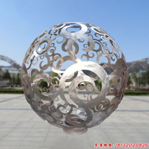 镂空圆形发光球