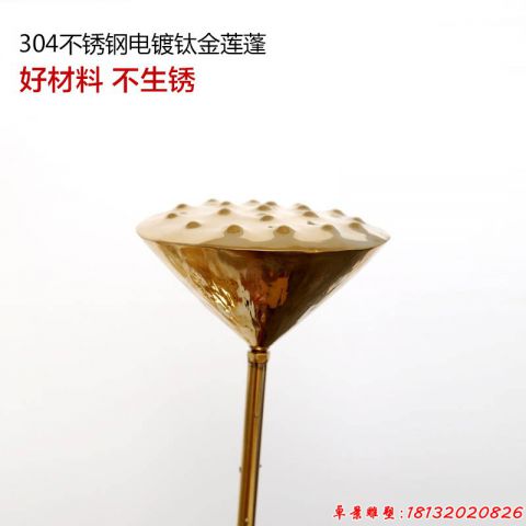 钛金莲蓬