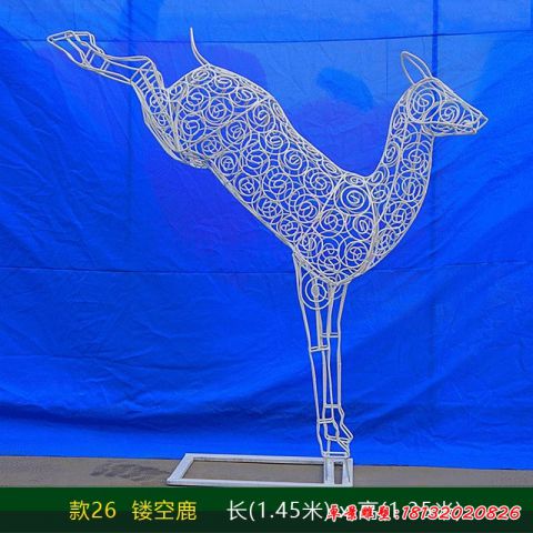 公园梅花鹿镂空