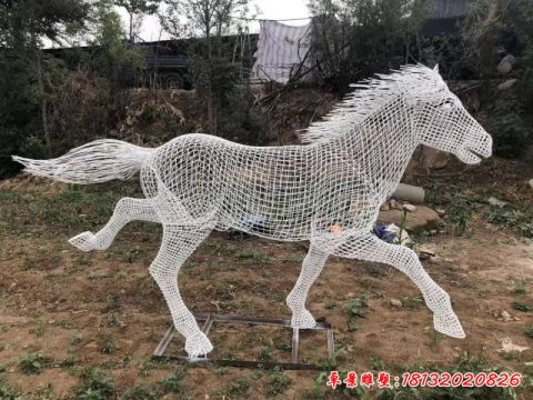 抽象奔马