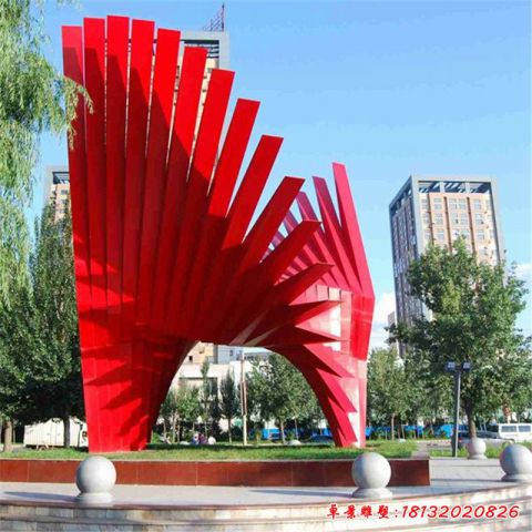 城市抽象拱门景观