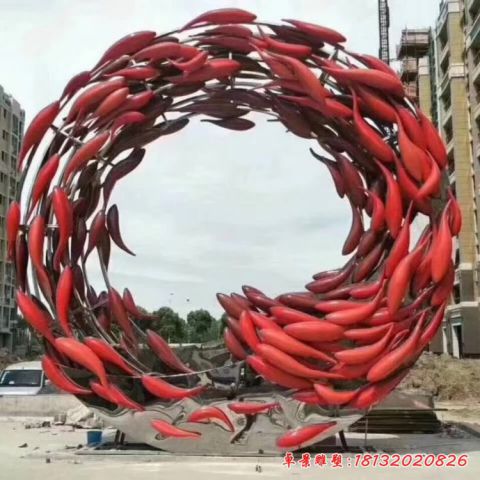 鱼群景观