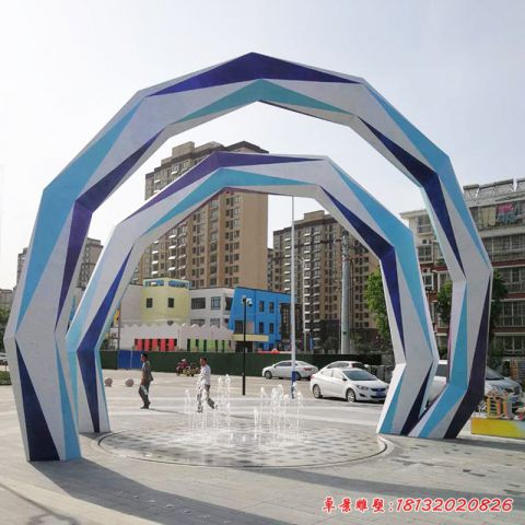 城市文化拱门