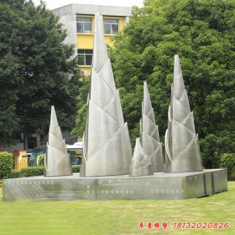 公园竹笋植物