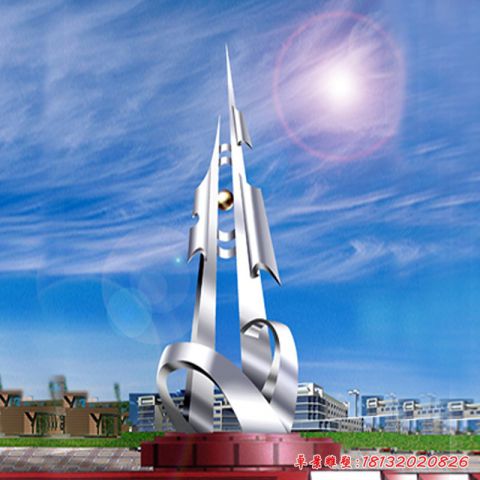 校园展望未来景观