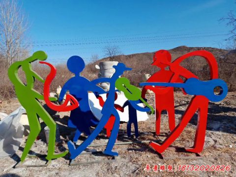 抽象演奏乐器