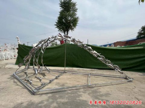 抽象鱼群