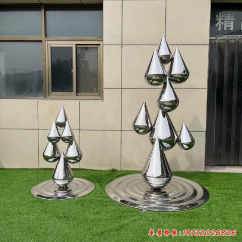 镜面水滴景观