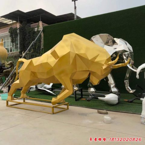 公园动物牛