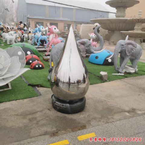 镜面水滴景观